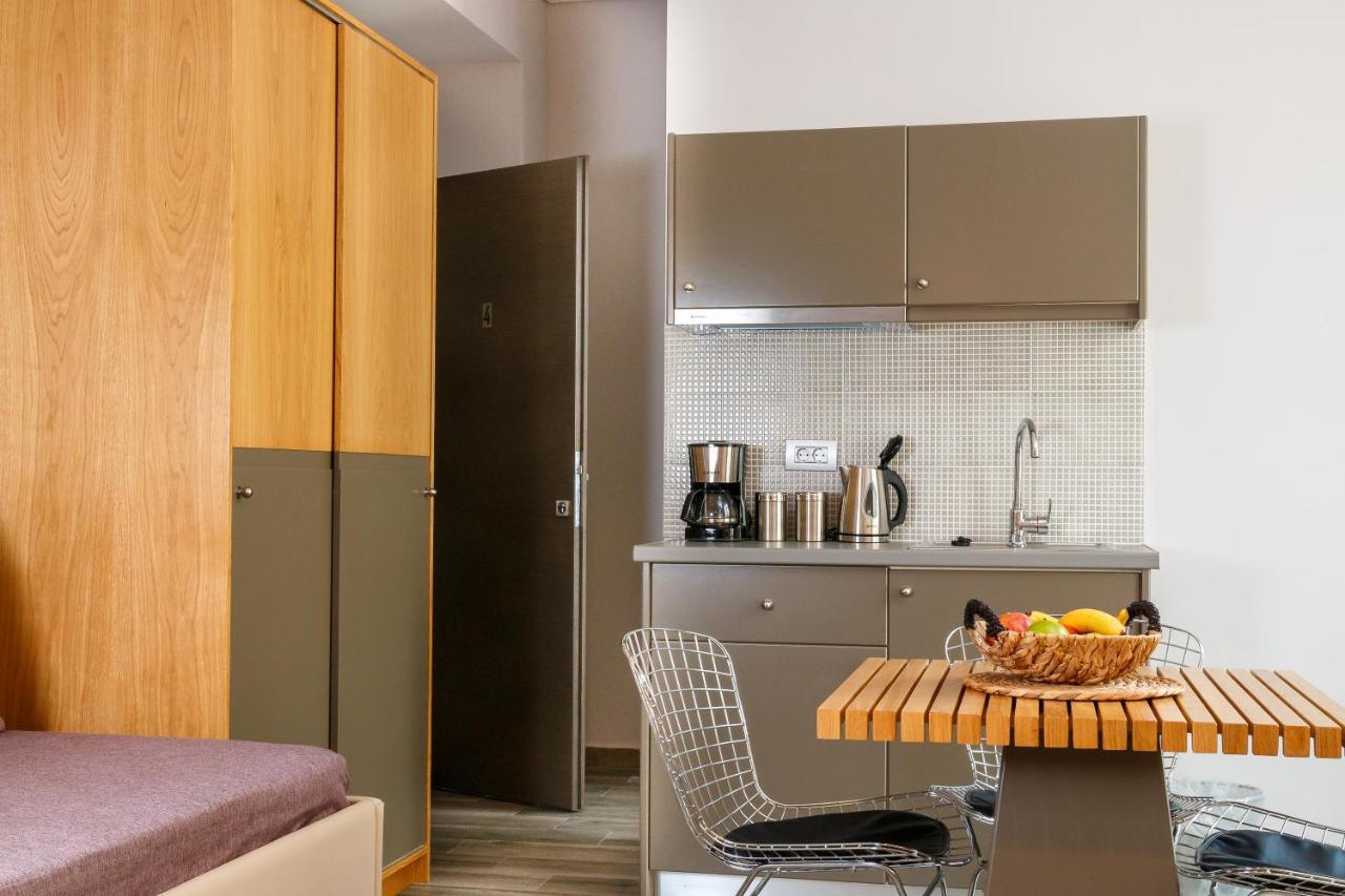 Rigas City Apartments Hriszí Aktí Haniá Kültér fotó