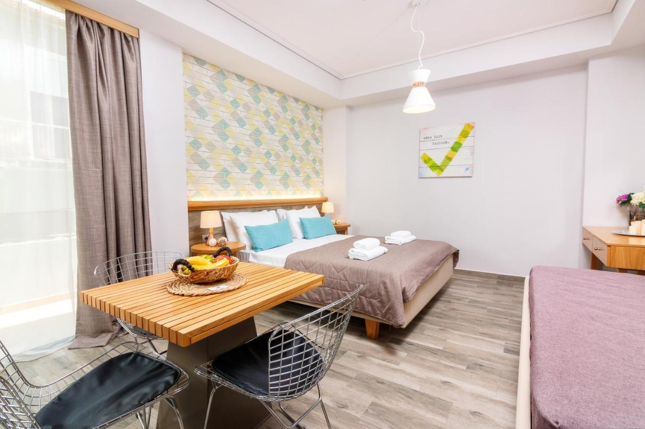 Rigas City Apartments Hriszí Aktí Haniá Kültér fotó